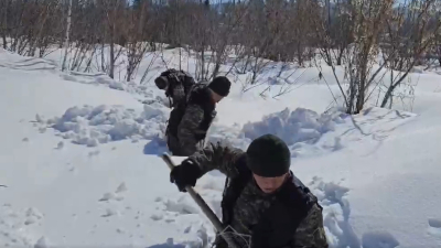 ШҚО-да ТЖМ әскерилері су тасқынына қарсы жұмыс жүргізіп жатыр