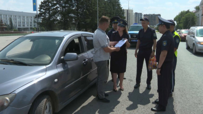 Абай облысында жауапкершілігі жоғары жүргізушілер марапатталды